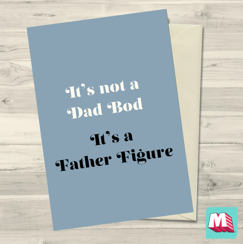 Father Figure Greeting Card