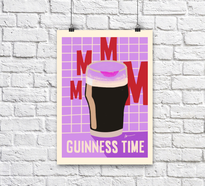 Guinness Time A3 Print