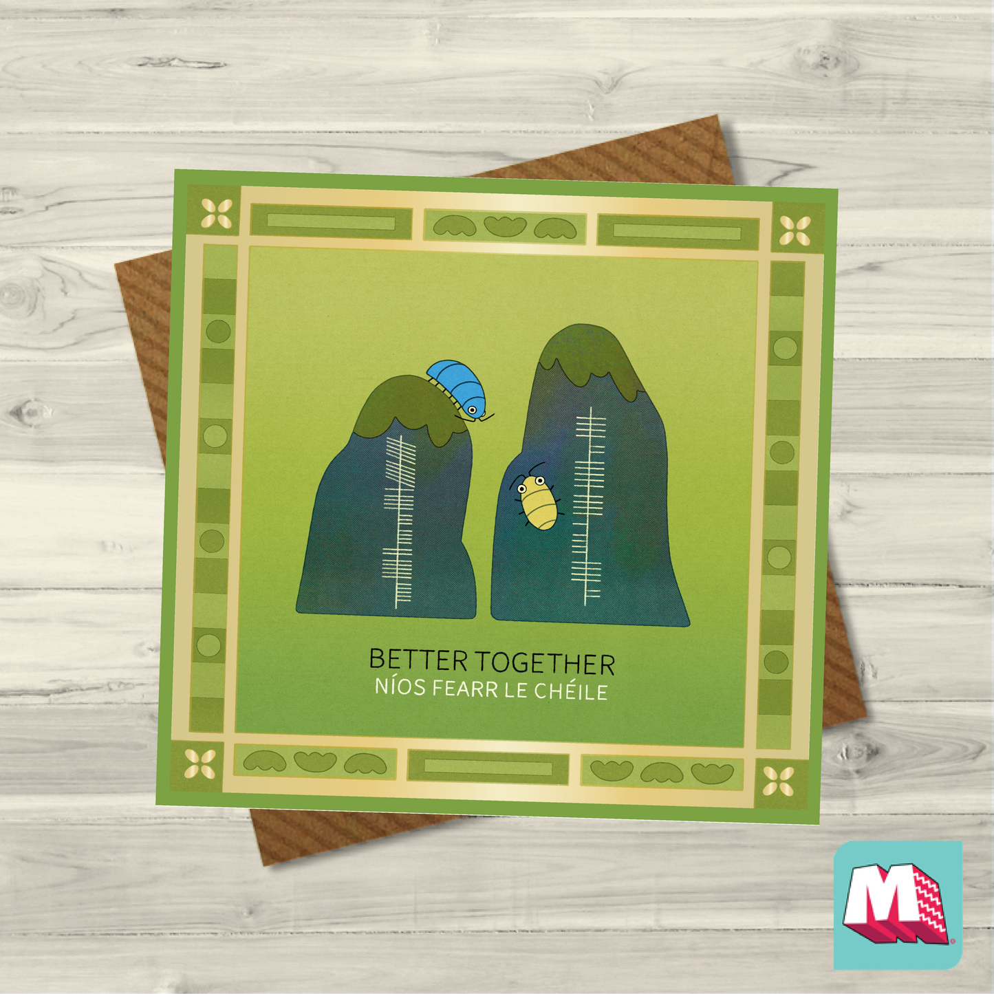 Better Together Ogham Card