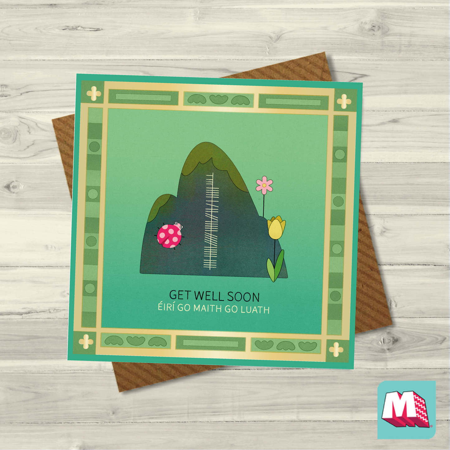 Get Well Soon Ogham Card