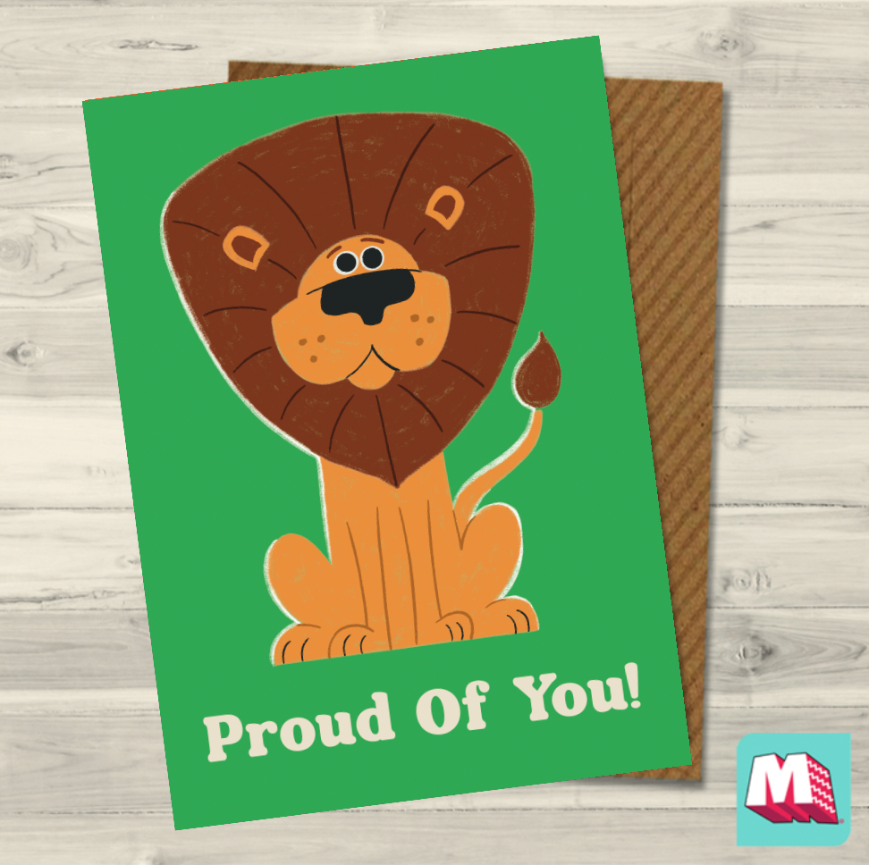 Proud Of You Greeting Card