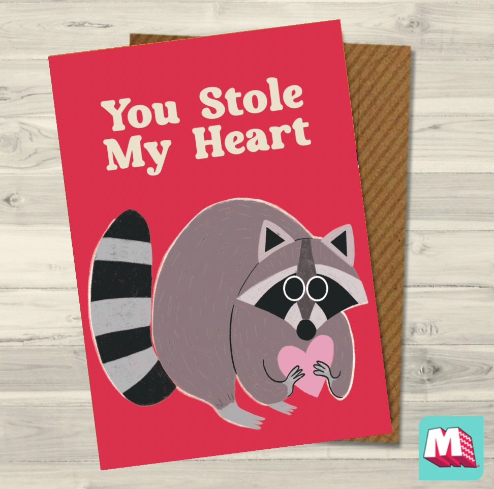 You Stole My Heart Greeting Card