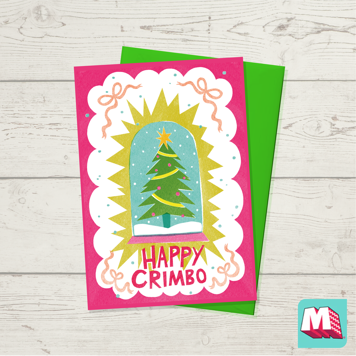 Happy Crimbo- Christmas Card