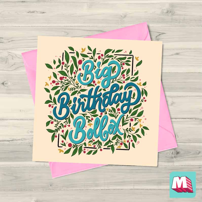 Big Birthday Bollox