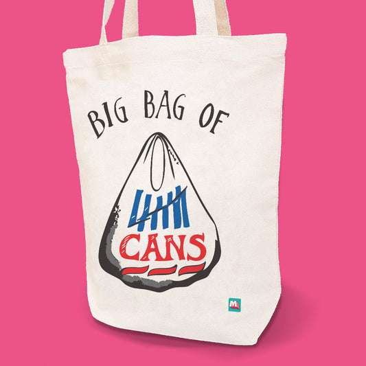 Big Bag of Cans Tote Bag