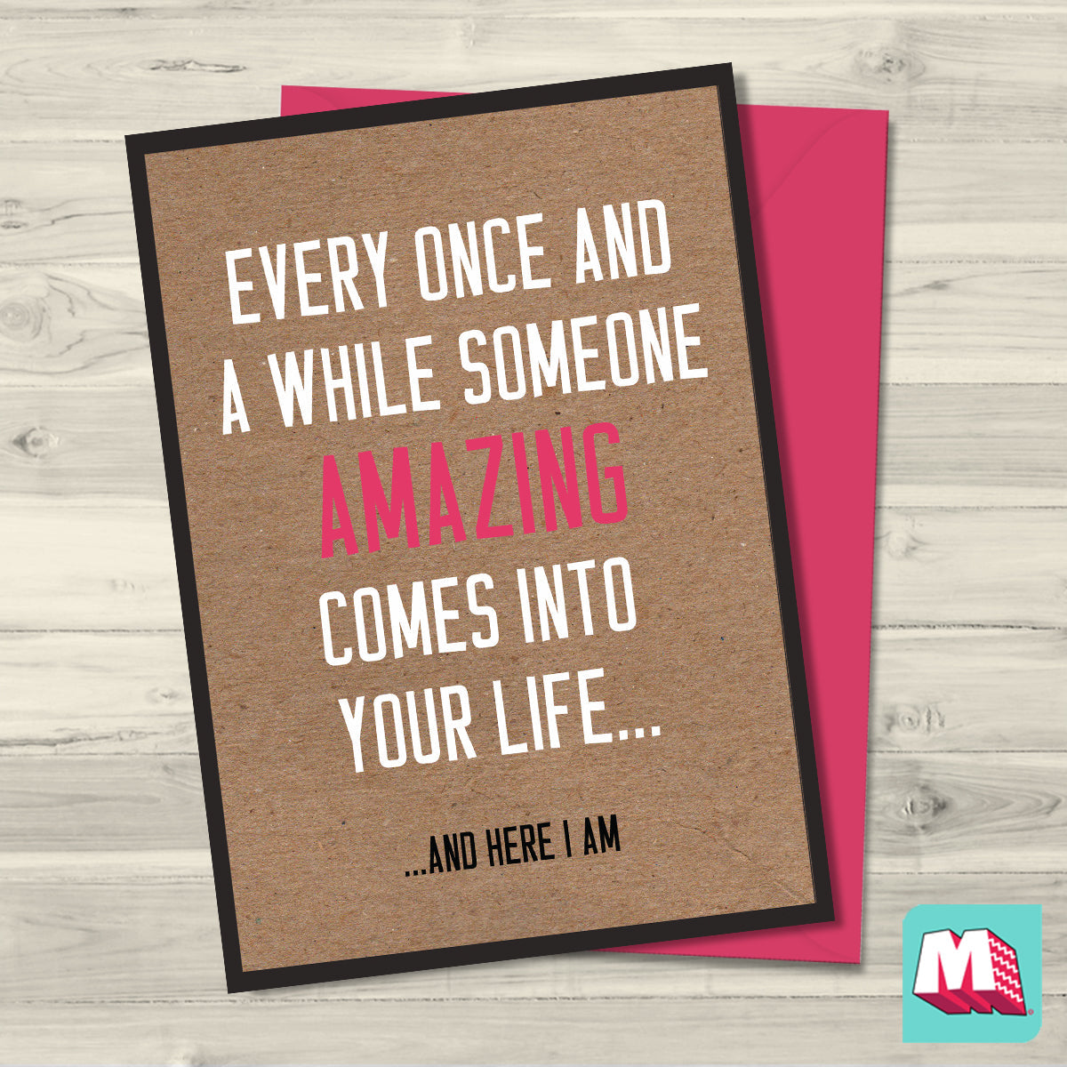 Here I am Greeting Card