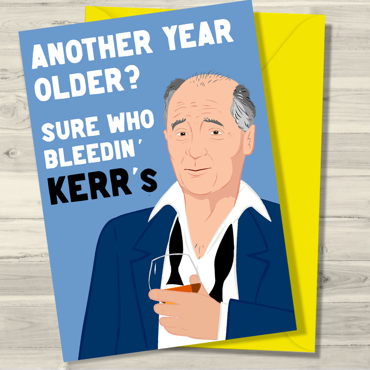 Brian Kerr Greeting Card