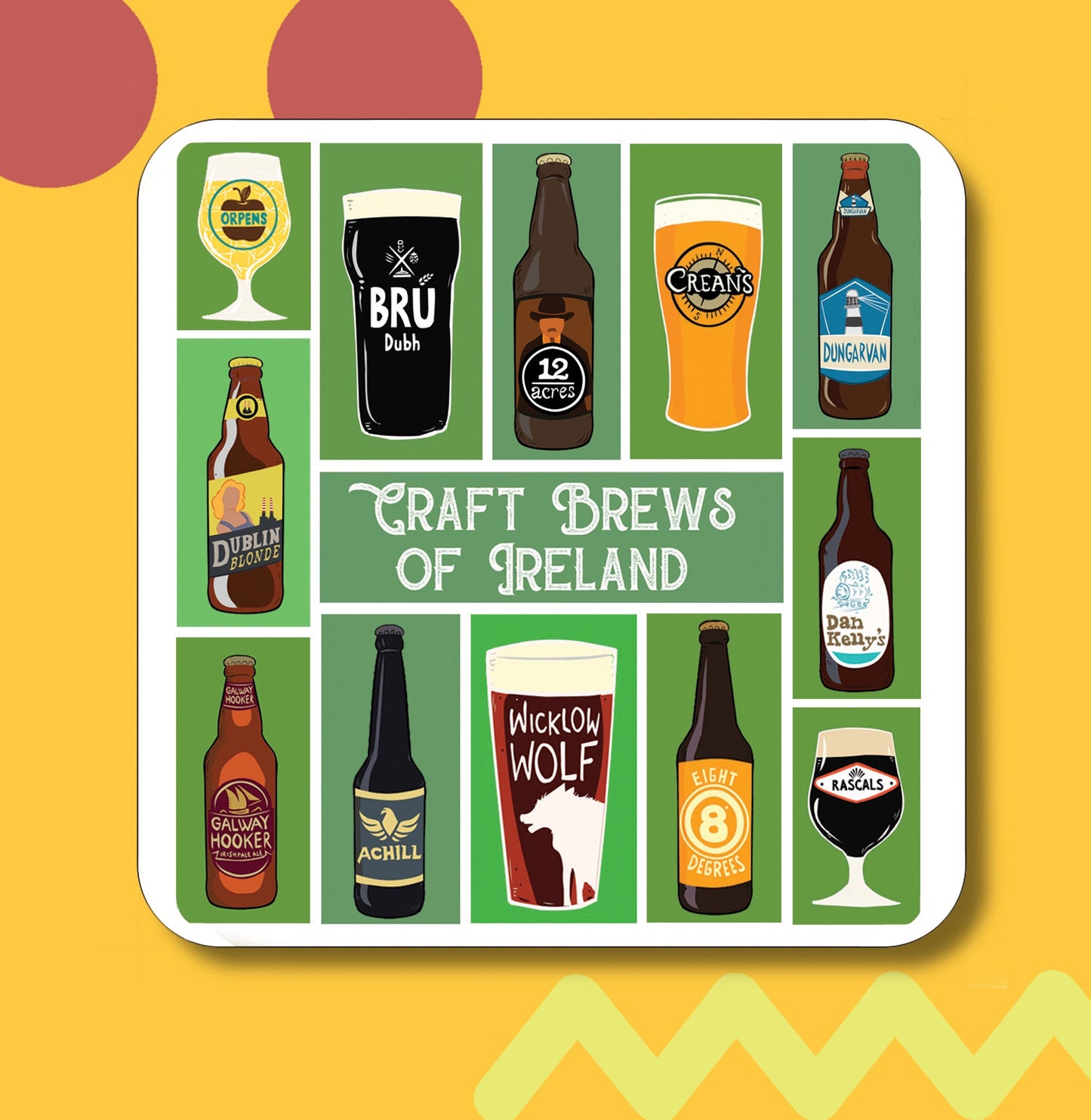 Craft Brews Coaster