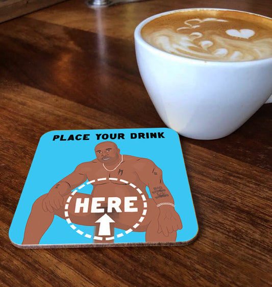 Favourite Lad Coaster - Wood