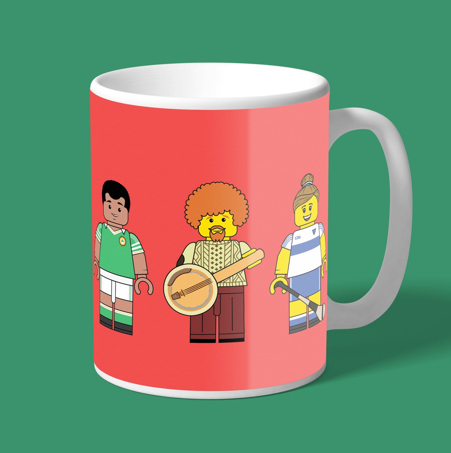 Little Irish Lego People Mug