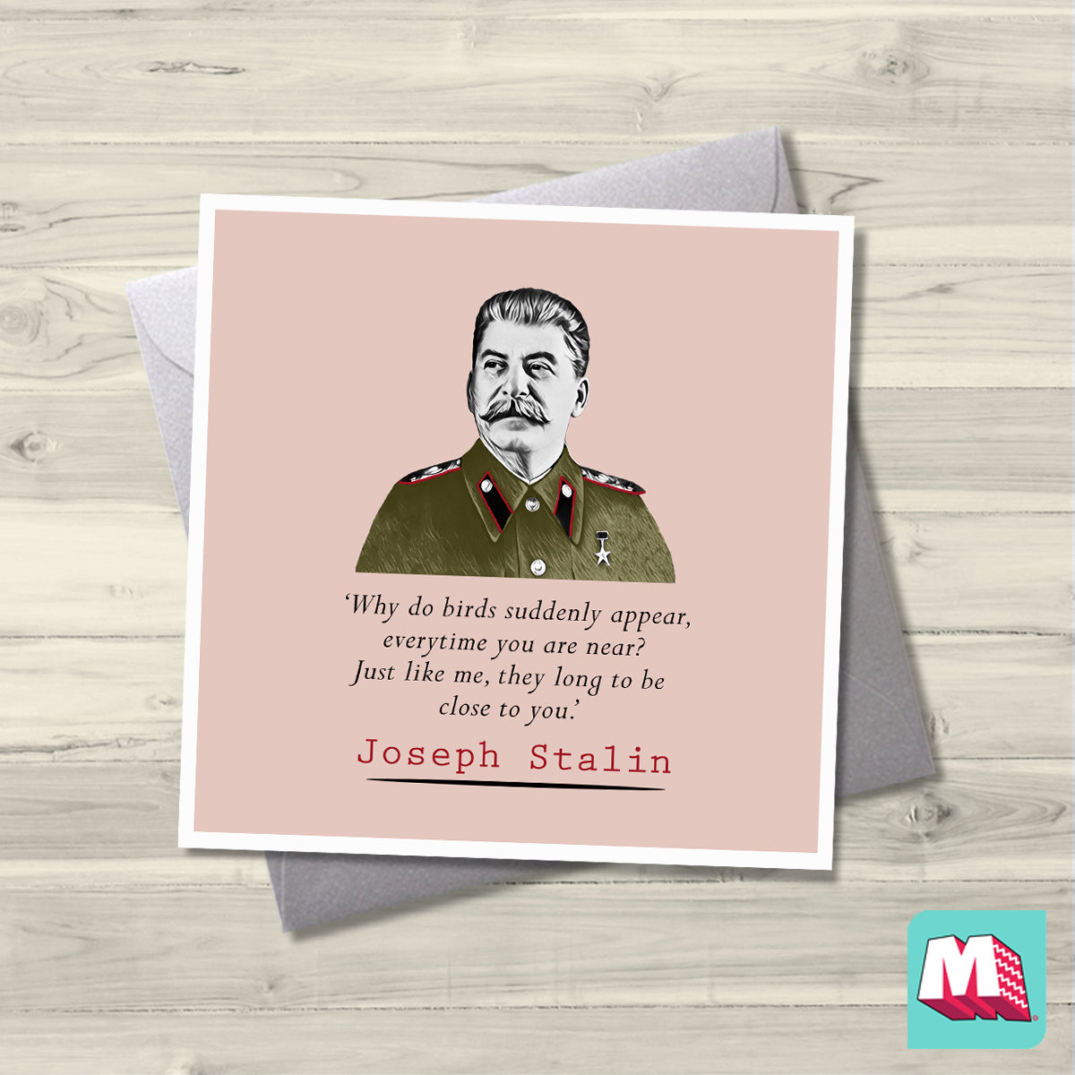 Stalin Quote- Why do birds suddenly appear - Maktus