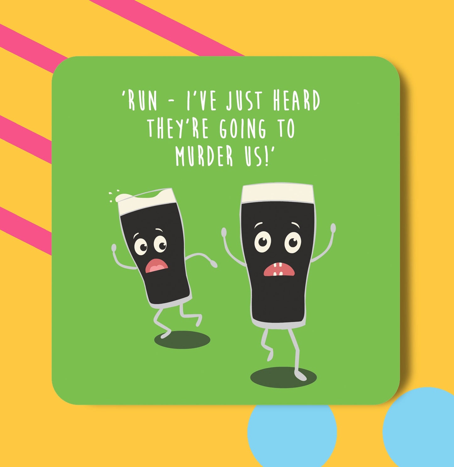 Murder a Pint Coaster