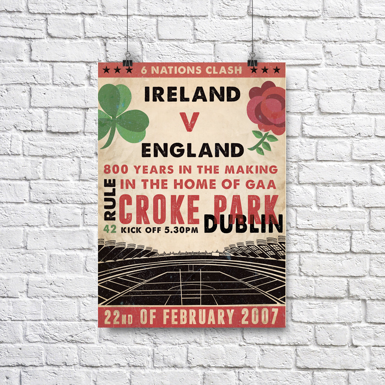 Ireland V England A3 - Maktus