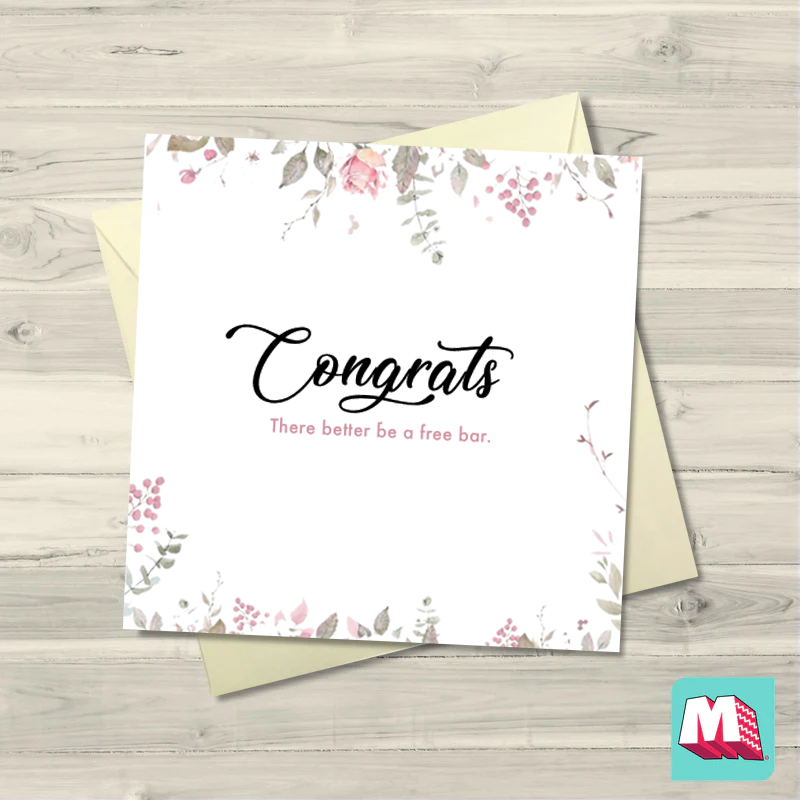 There Better Be A Free Bar