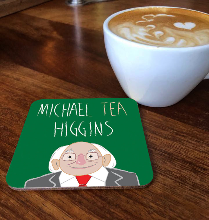 Michael Tea Higgins Coaster