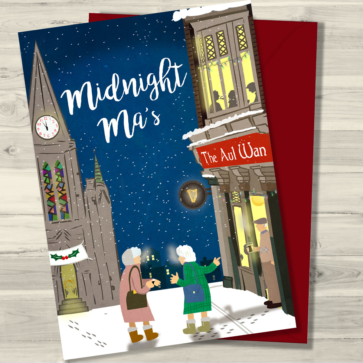 Midnight Ma's Greeting Card