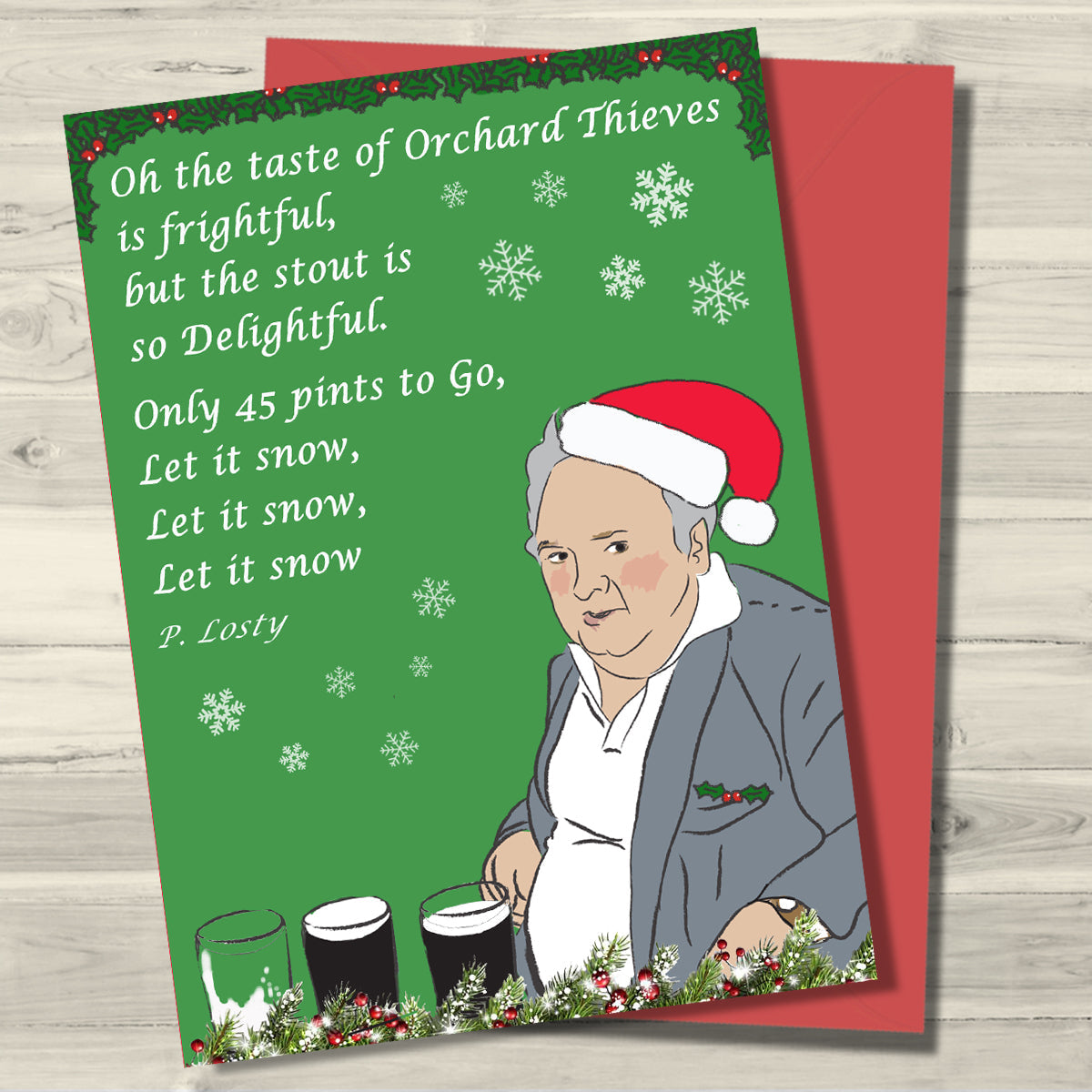 Pintman Christmas Card