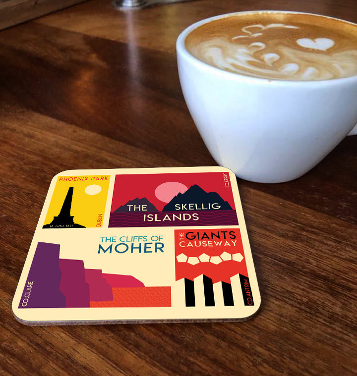 Retro Collage 1 Coaster