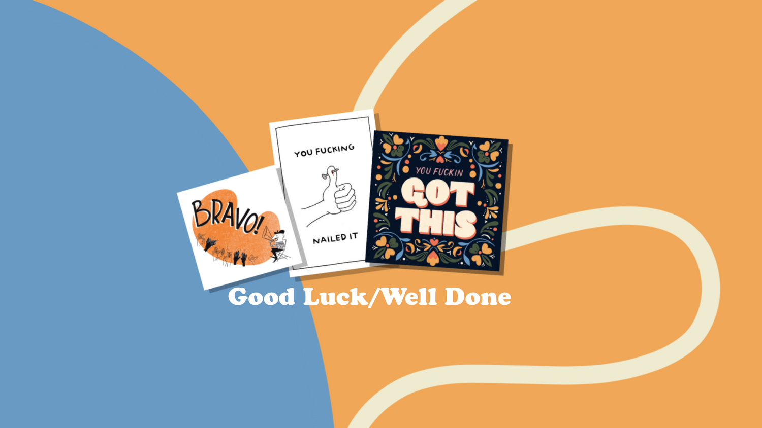 Good Luck / Well Done Cards