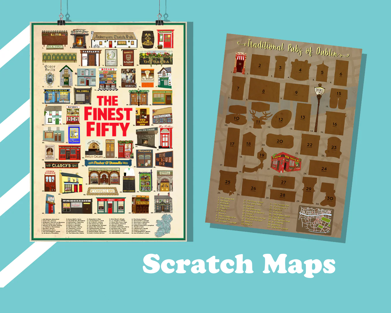 Scratch Maps – Maktus Wholesale