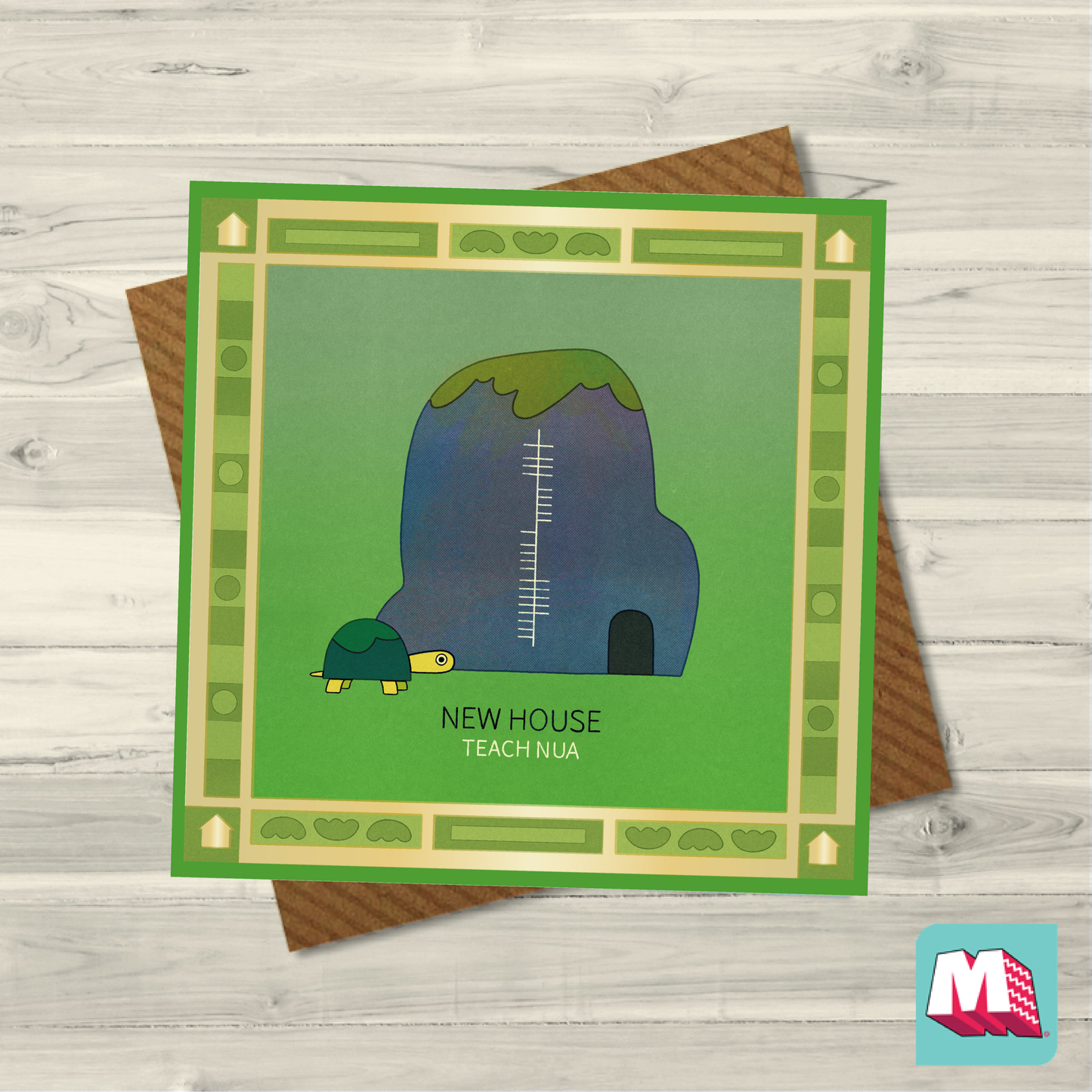 New House Ogham Card