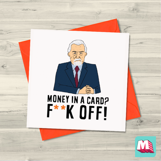 Logan Roy Greeting Card