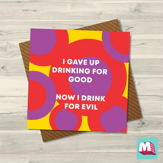 Drinking for Evil - Maktus