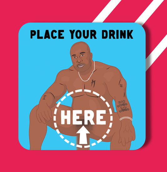 Favourite Lad Coaster - Wood