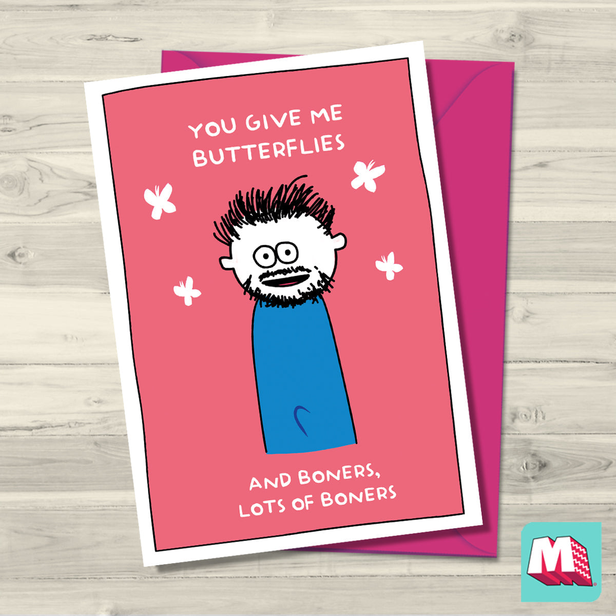 Butterflies and Boners VALENTINES - Maktus