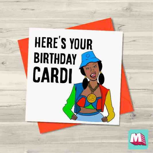 Birthday Cardi