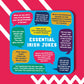 Essential Irish Jokes - Coaster
