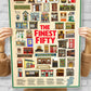 The Finest Fifty - Irish Pub Scratch Map